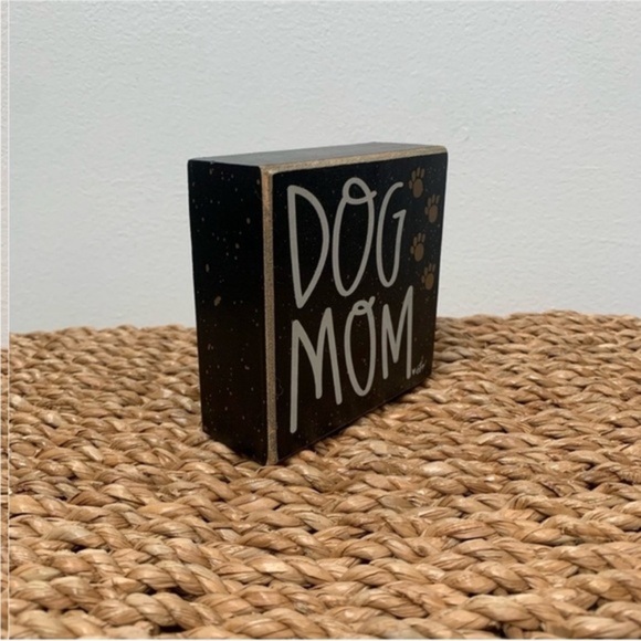 Dog Mom Small Wood Decor Desk or Hang Up
4” x 4” Small - Picture 4 of 5